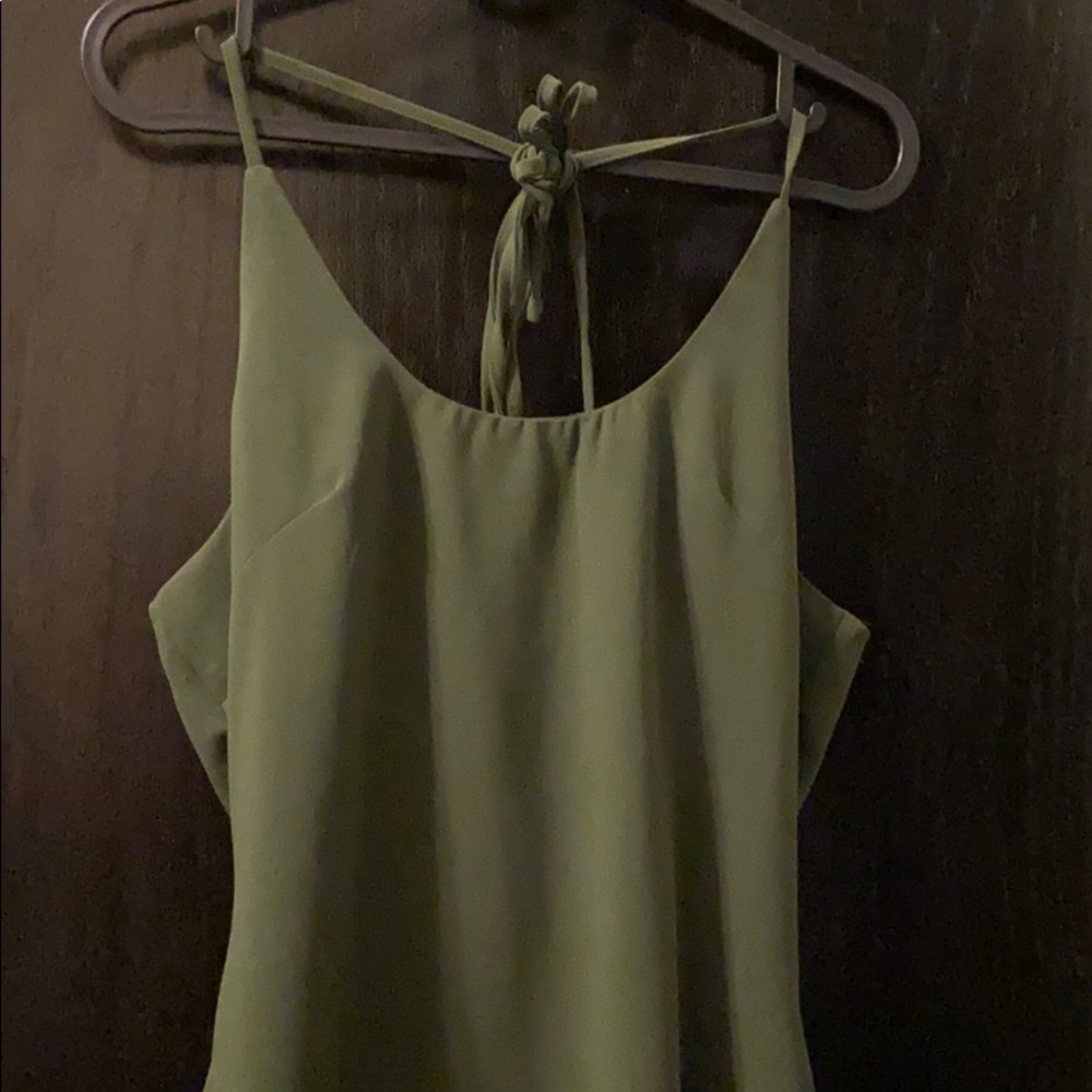 Green dress